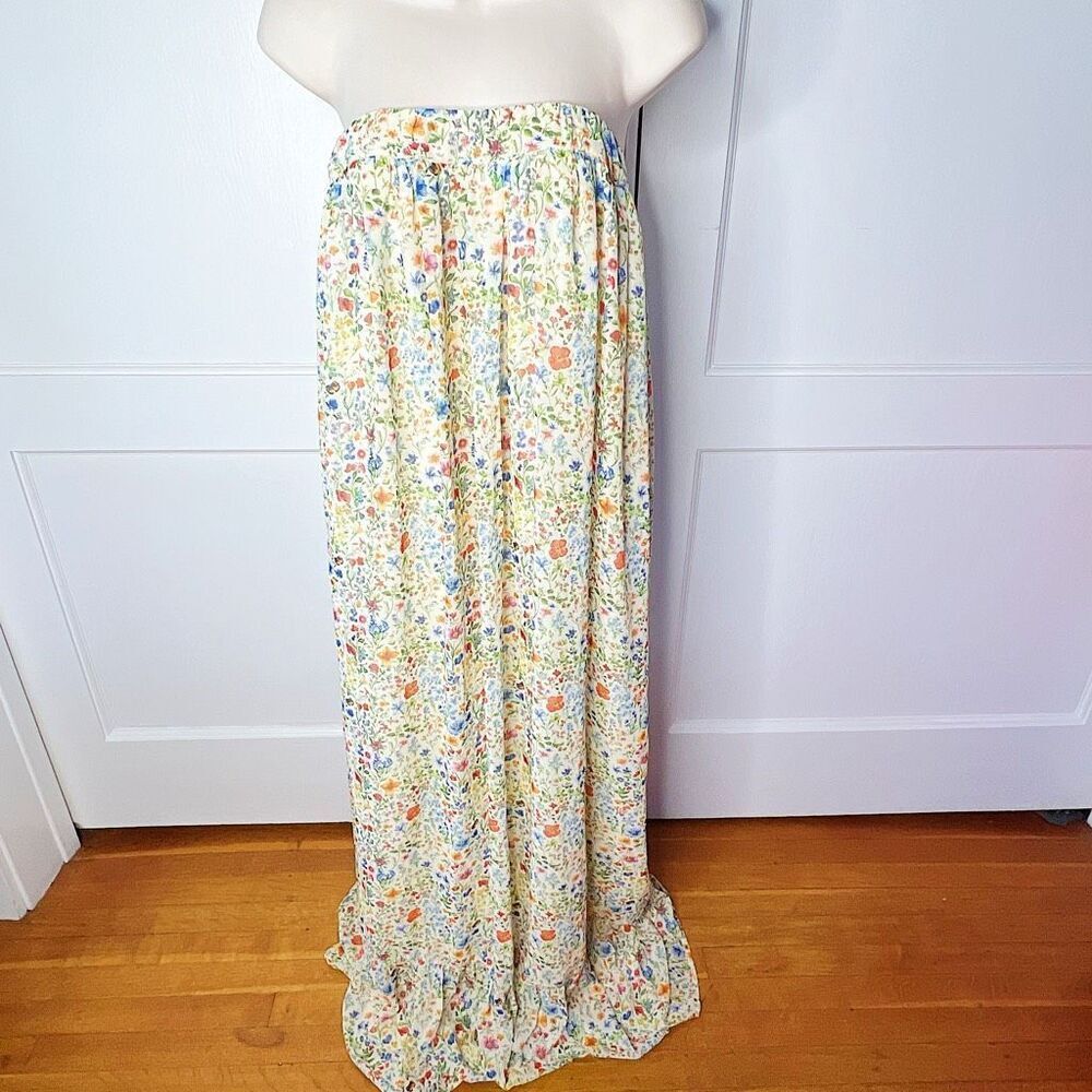 Petal & Pup Colette Garden Floral Maxi Dress Nwot Size Medium